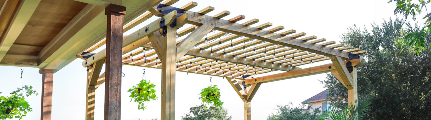 6 Free Pergola Plans (Plus: Pavilions, Patios and Arbors)