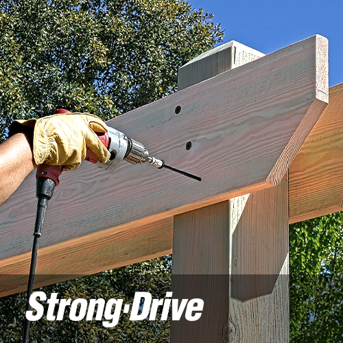Strong-Drive premium quality structural fasteners