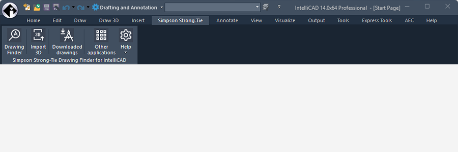 IntelliCAD screenshot.