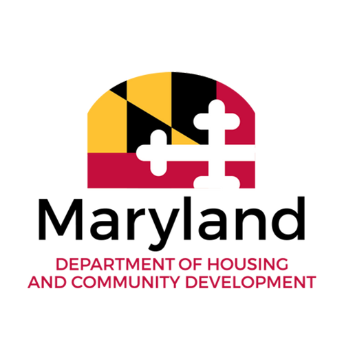 Maryland Department of Housing and Development logo.