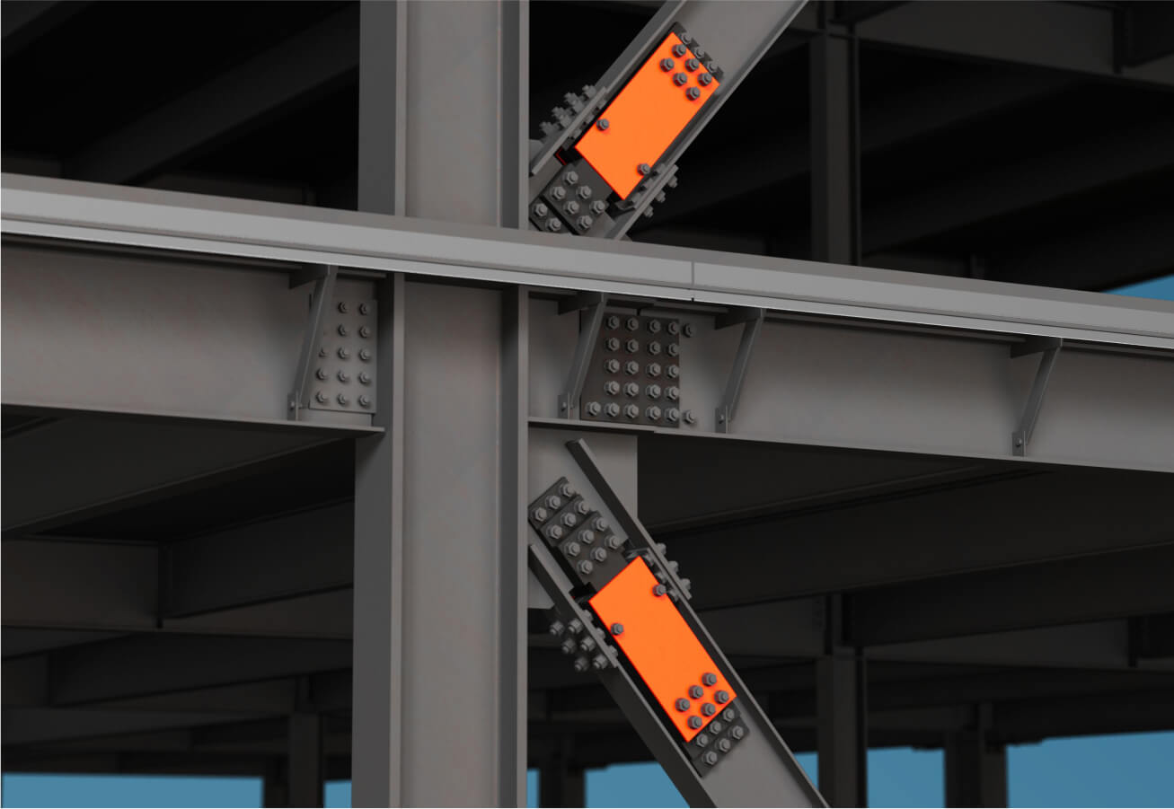 Yield-Link Brace Connection