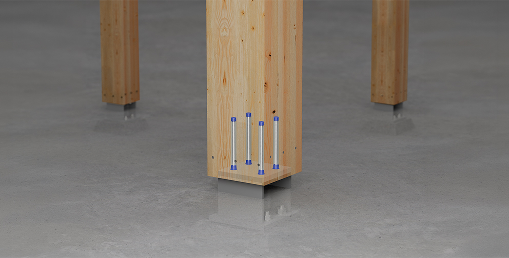 Timber-SET™ Glued-In Rods for Glulam Installation
