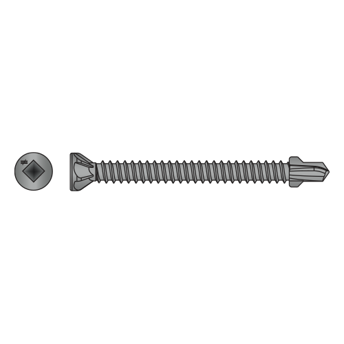 CBSDQ Collated Sheathing-to-CFS Screw used for securing sheathing to cold-formed steel